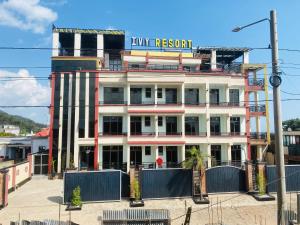 Budova, kde se rezort nachází