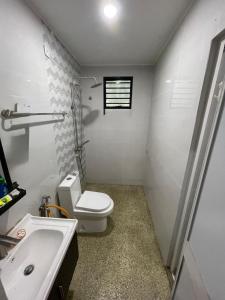 Koupelna v ubytování Laman Serambi Homestay