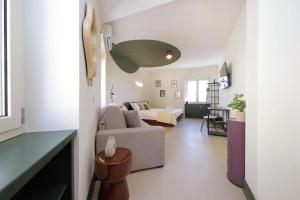 Et opholdsområde på Big Mama s Stays