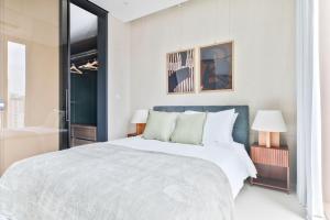 Ένα ή περισσότερα κρεβάτια σε δωμάτιο στο Blueground Seocho sauna nr Seonjeongneung SEL-37 +32 φωτογραφίες