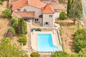 Hồ bơi trong/gần Maison de campagne pour 8 personnes