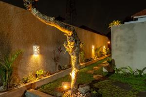 Zahrada ubytování villa lumbung by adis villa, Cozy Wooden Stay, Shared pool + 3 fotografie