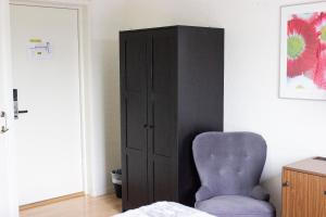 Hotell Tjamstan Malå的休息区