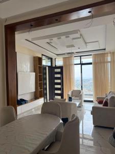 Posezení v ubytování LUXE VILLA à KICUKIRO KIGALI RWANDA