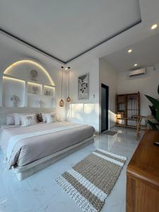 Ένα ή περισσότερα κρεβάτια σε δωμάτιο στο Villa Sol