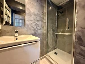 Koupelna v ubytování Chalet savorani