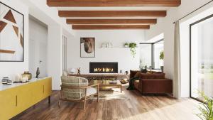 Χώρος καθιστικού στο Luxury Villa 5Stars Sea View, Pool, Near Deauville