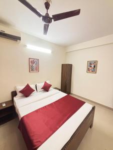 Ένα ή περισσότερα κρεβάτια σε δωμάτιο στο 2 bhk Apartment Anjuna-vagator