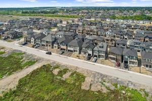 an aerial view of a residential neighborhood with houses at Velora Luxe Retreat in Ottawa