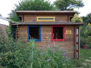 Bygningen som den private indkvartering ligger i