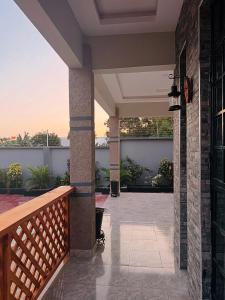 Balkoni atau teres di Belyn Private Villa