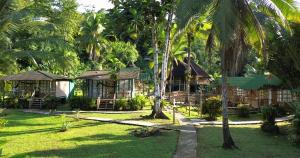 a view of the resort from the garden at Playa Alegre in El Valle