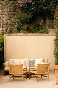 Uma área de estar em Adiya Signature Hotel - Adults only