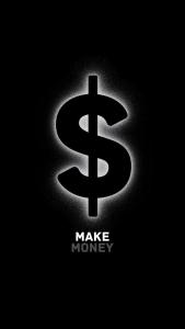 a poster for the movie make money with a dollar sign at Success in Ashouman