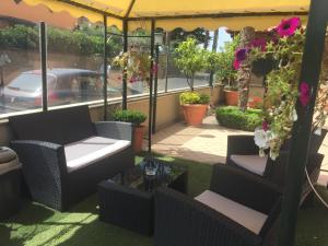 Posezení v ubytování Hotel Dei Tartari