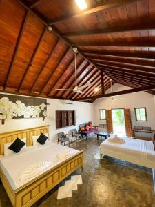 Posezení v ubytování Ceylon ome sri resort