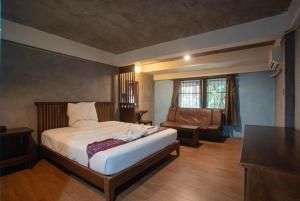 Ένα ή περισσότερα κρεβάτια σε δωμάτιο στο P1 House +209 φωτογραφίες