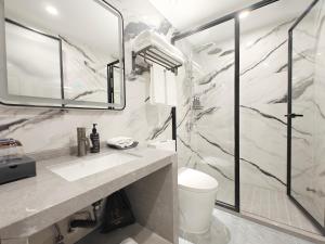 Koupelna v ubytování YESTE HOTEL