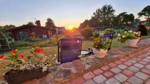 Vườn quanh Edelweiss Vila Šventoji