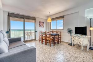 TV a/nebo společenská místnost v ubytování Voramar