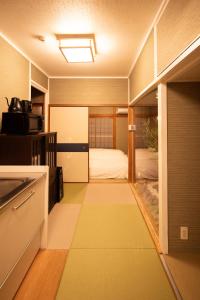 京都市にある清水竹禅庵のキッチン、ベッドルーム(ベッド付)