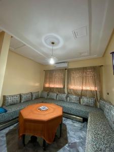 Χώρος καθιστικού στο Le bel abri