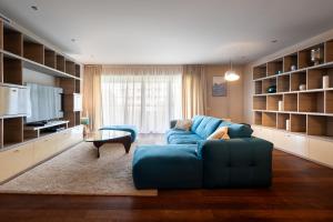 Posezení v ubytování Alia Apartment