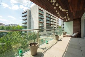 Balkón nebo terasa v ubytování Alia Apartment