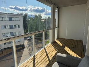 Balkón nebo terasa v ubytování Snow King Residence with private sauna