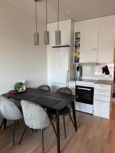 Kuchyň nebo kuchyňský kout v ubytování Snow King Residence with private sauna