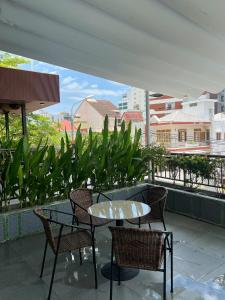 Balkón nebo terasa v ubytování Coliving Danang