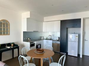 Η κουζίνα ή μικρή κουζίνα στο 152 City Rest With Views High Upparking Sleeps 2