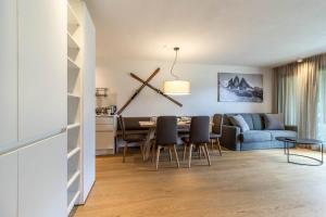 Posezení v ubytování Proventus Apartments