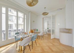 Χώρος καθιστικού στο Maison Scheffer