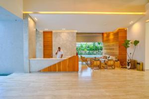 Ο χώρος του λόμπι ή της ρεσεψιόν στο Luxurious Caribbean Aquarella 8th floor