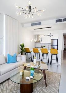 Η κουζίνα ή μικρή κουζίνα στο Luxurious Caribbean Aquarella 8th floor