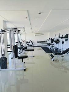 Fitness centrum a/nebo fitness zařízení v ubytování Casa Helena + 4 fotografie