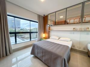 Ένα ή περισσότερα κρεβάτια σε δωμάτιο στο Studio Cristal +12 φωτογραφίες