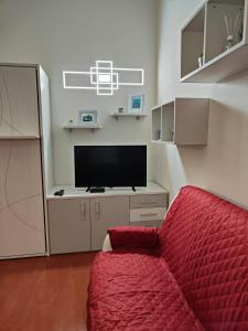TV a/nebo společenská místnost v ubytování La Casa di Teresa