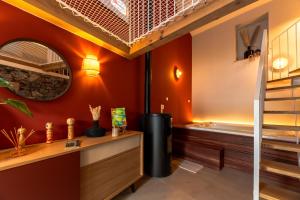 Φωτογραφία από το άλμπουμ του Loft d'architecte jacuzzi, cinema et filet habitation σε Monnières +25 φωτογραφίες