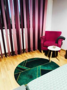 Et opholdsområde på Apartament Gossip XOXO