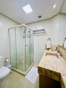 Bilik mandi di Apartamento Sonhos - Borges de Medeiros Canela