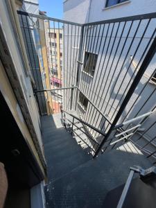 an overhead view of a stairway of a building at Ferah Otel in Gebze