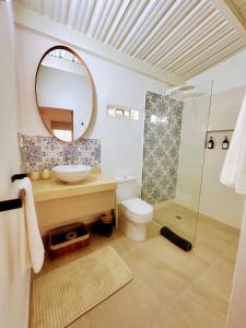 Koupelna v ubytování Sky House Cartagena