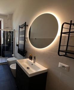 Koupelna v ubytování Casa Ventuno