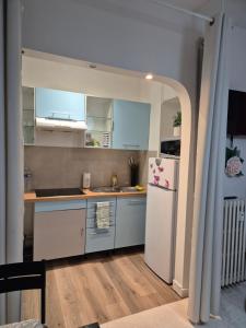 Η κουζίνα ή μικρή κουζίνα στο Apartament en bord de mer