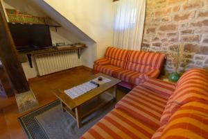 Χώρος καθιστικού στο Casa Rural Calderón I