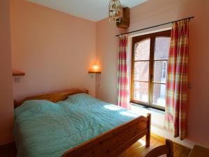 Postel nebo postele na pokoji v ubytování Cottage with Tennis Court