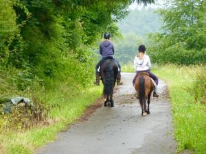 Hosté ubytování Vintage-Ferienhaus mit eigener Terrasse