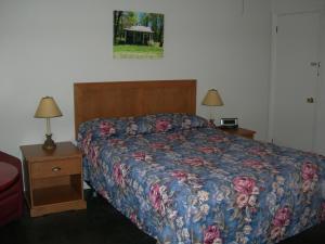 Postel nebo postele na pokoji v ubytování Hotel Motel Arnold